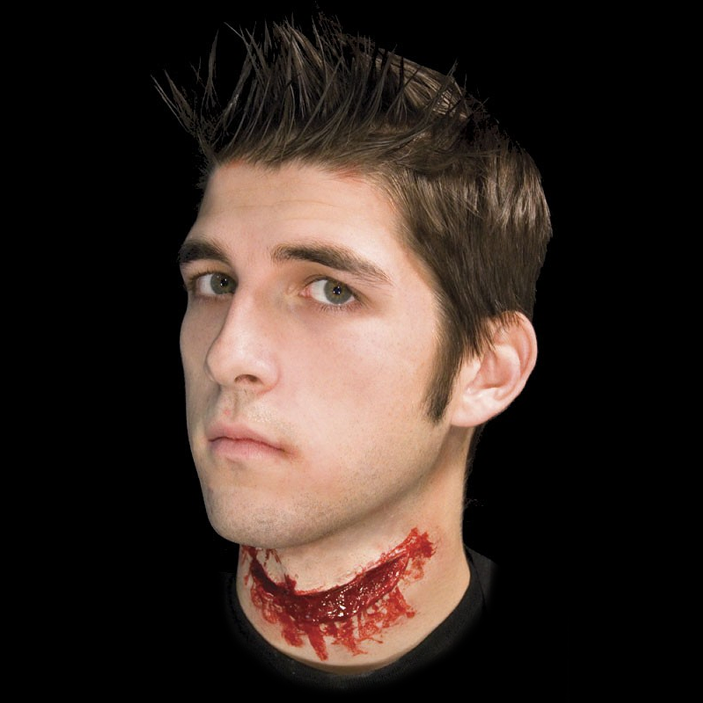 Prosthetics Woochie Latex Prosthetic Slit Throat