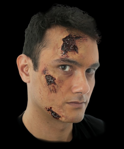 Woochie Latex Prosthetic Gash Set