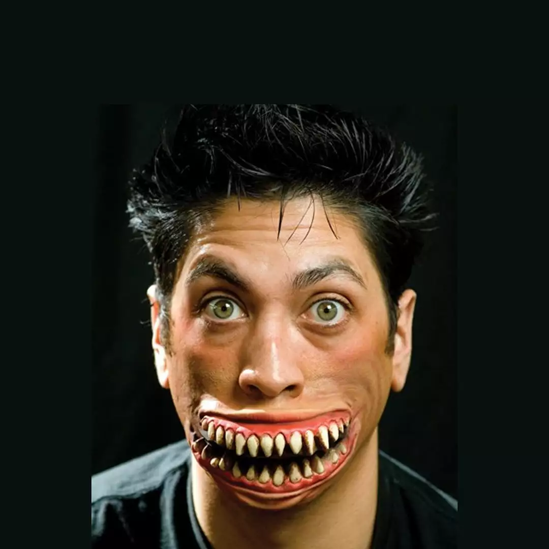 Woochie Latex Prosthetic Crazy Grin Prosthetics