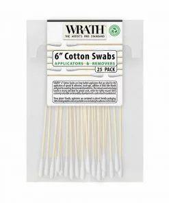 WRATH 6" Cotton Swabs - Biodegradable