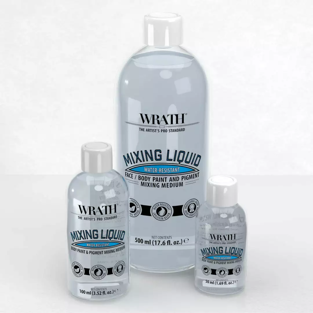 WRATH Mixing Liquid - Body Paint & Pigment Mixing Medium Activators & Mixing Liquids