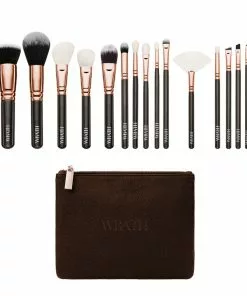 WRATH Rose Gold 16pc Artist Brush Set Brush Sets