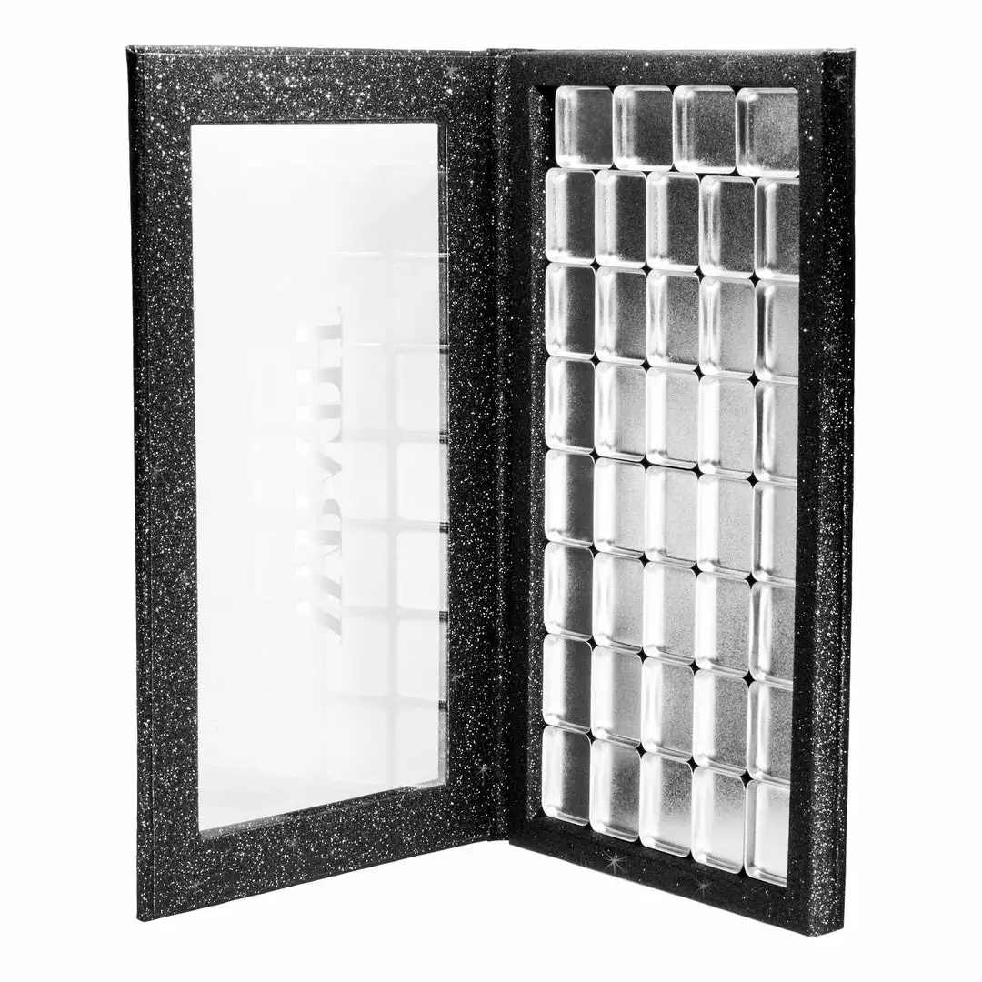 WRATH Large Magnetic Make-up Palette - Glitter Onyx