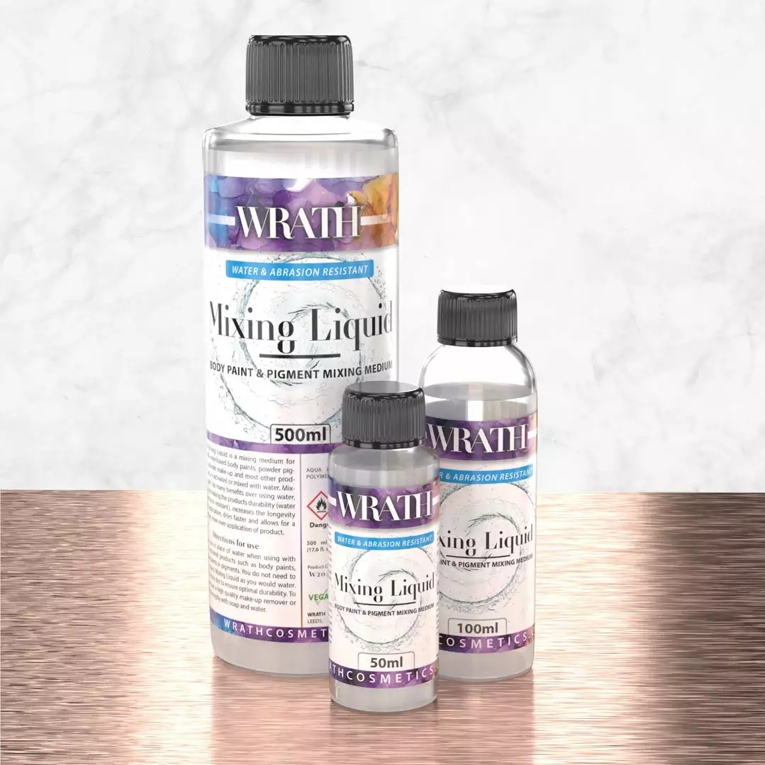 WRATH Mixing Liquid - Body Paint & Pigment Mixing Medium Activators & Mixing Liquids