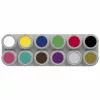 Water Based Grimas Pure Water Makeup 12 Colour Palette (A)