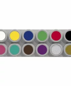 Grimas Pure Water Makeup 24 Colour Palette (A+B) Water Based
