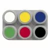 Water Based Grimas Pure Water Makeup 6 Colour Palette